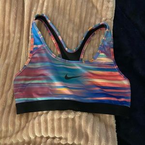 Nike tie-dye sports bra